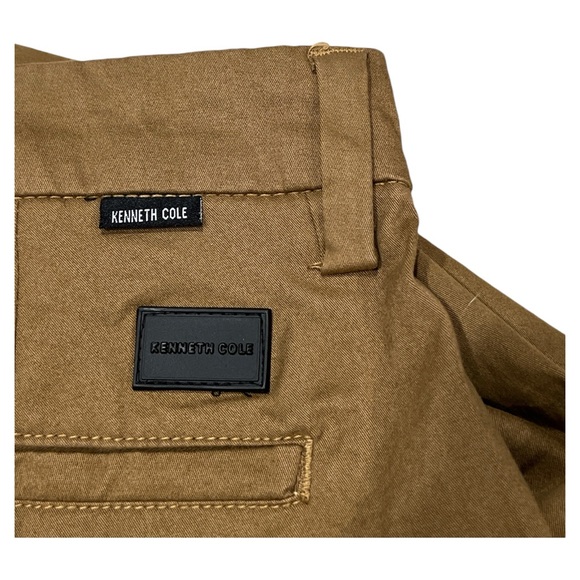 Kenneth Cole Men's Cargo Pants in Techni Cole Tobacco Color, Flat Front NWT - Picture 10 of 13